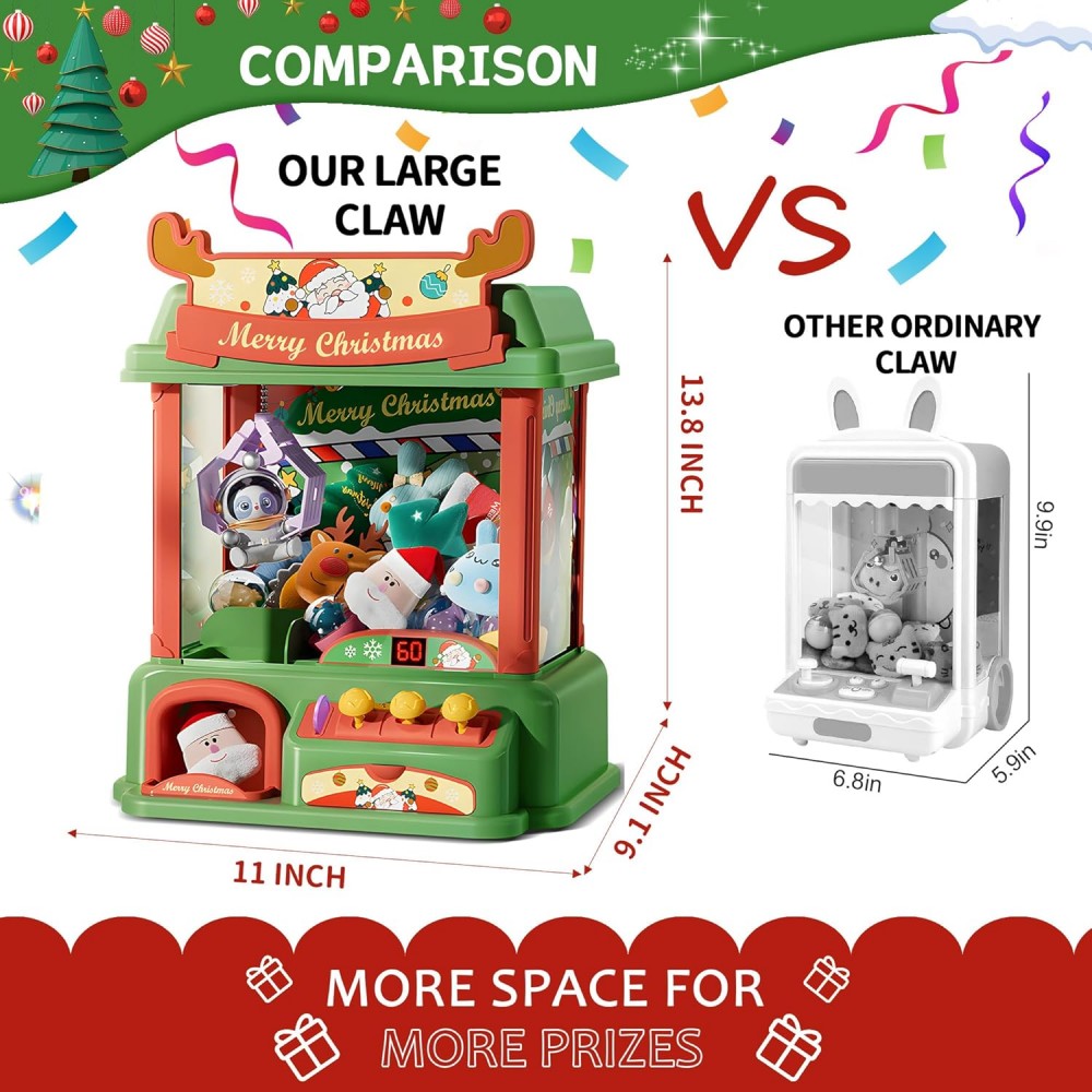 Christmas Claw Machine For Kid - Arcade Vending & Laundry Revenue recension och pris