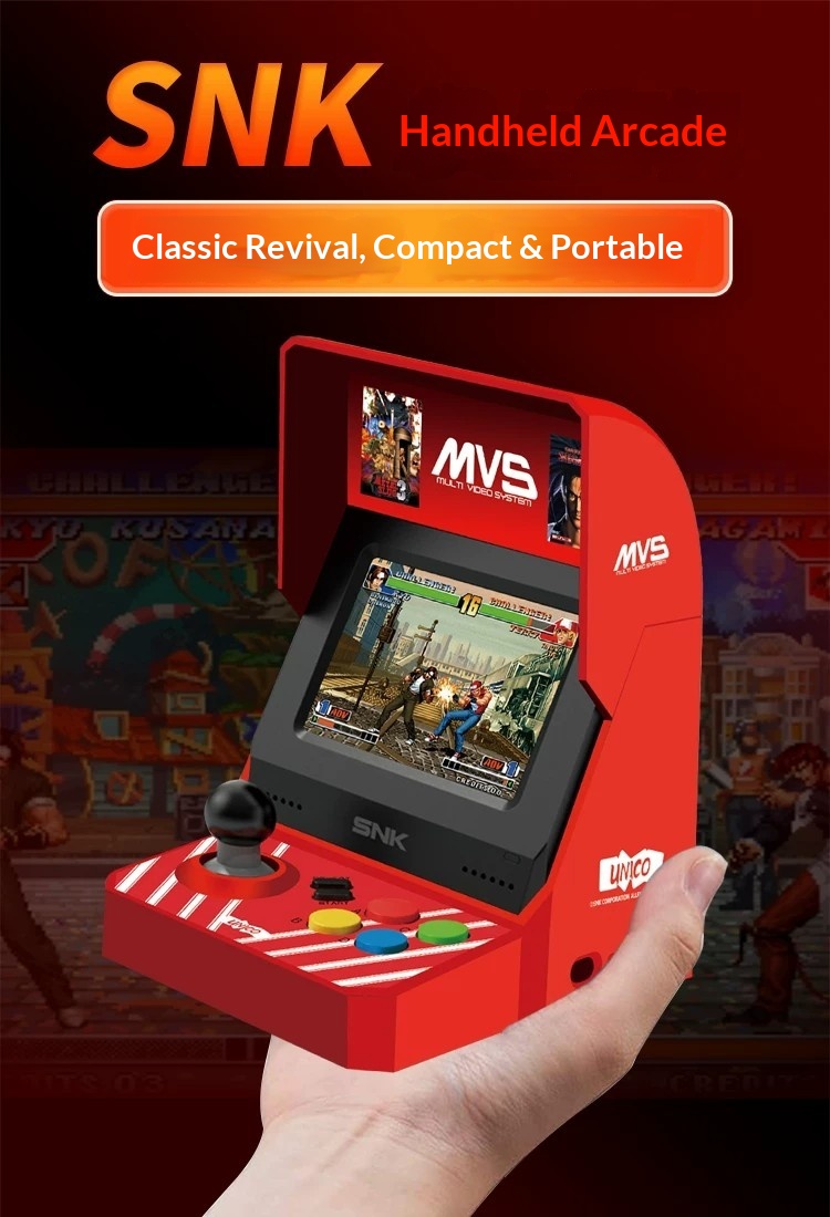 UNICO MVS Mini Arcade Console  - Arcade Game Cabinet recension och pris