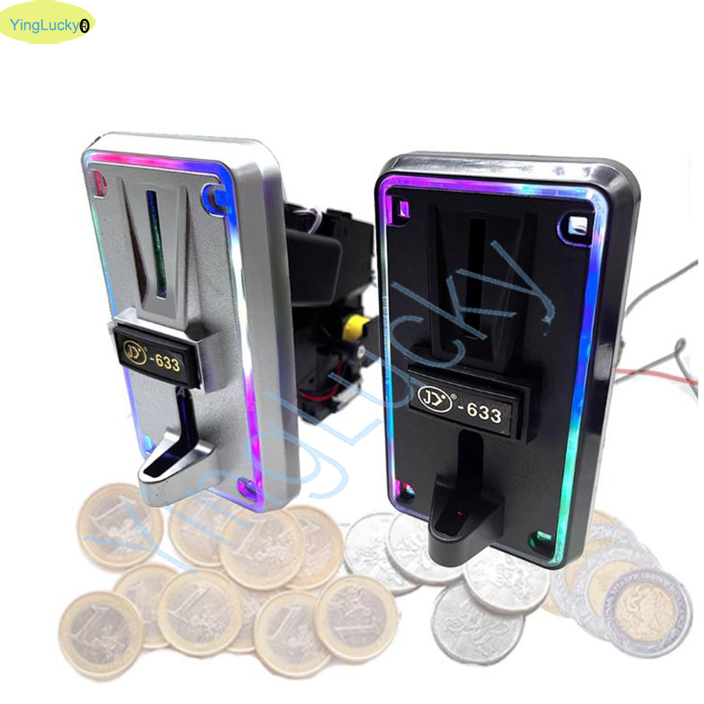 Colorful LED Multi Coin Accept - Arcade Vending & Laundry Revenue recension och pris