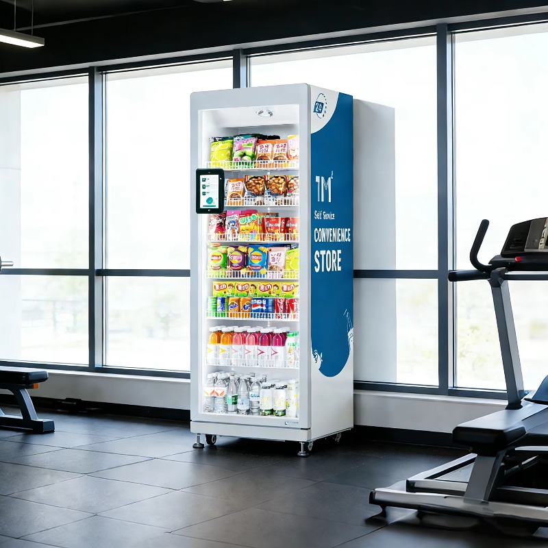 AI-Powered Open Door Combo Ven - Open Vending Machine recension och pris