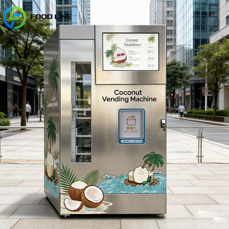 Fresh Coconut Vending Machine  - Open Vending Machine recension och pris