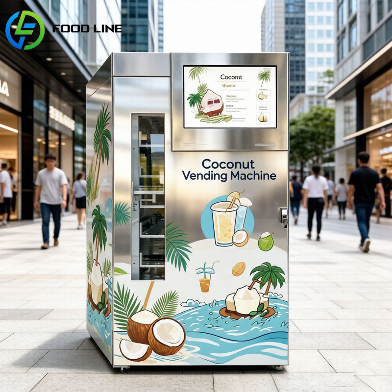 Fresh Coconut Vending Machine  - Open Vending Machine recension och pris