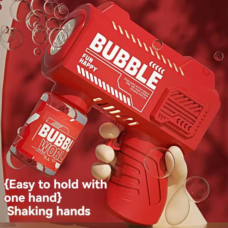 Electric Bubble Gun Soap Autom - Bubble Gum Machine recension och pris