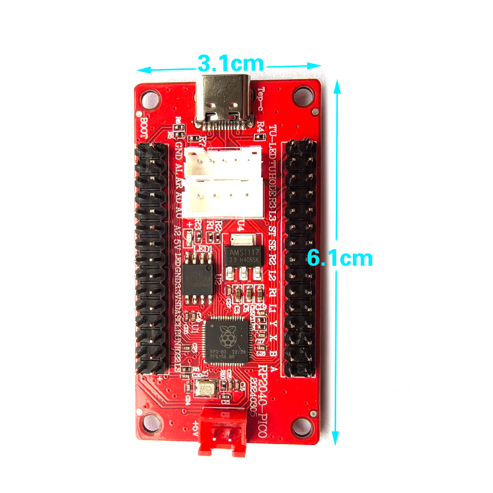 Raspberry Pi Pico Zero Delay U - Joystick Arcade Parts recension och pris