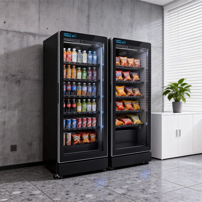 Smart AI Combo Vending Machine - Open Vending Machine recension och pris